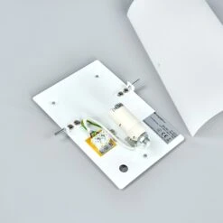 Lucande Halbrunde Glas-Wandleuchte Sidra, 2er-Set -Lucande 10012215 8