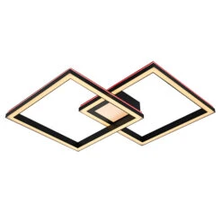 Lucande Tjado LED-Deckenlampe Quadrat 2fl 86,5 Cm -Lucande 10013010 2