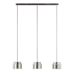 Lucande Diano Hängeleuchte, Rauchgrau, Dreiflammig -Lucande 10013676 2