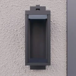 Lucande Ferdinand LED-Außenwandleuchte Im 3er-Set -Lucande 10013705 5