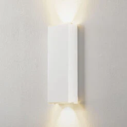 Lucande Anita LED-Wandleuchte Weiß Höhe 26cm