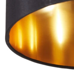 Lucande Patrik Textil-Hängeleuchte Ø30cm Schwarz 15 Lucande Patrik Textil-Hängeleuchte Ø30cm Schwarz -Lucande 3066096 6