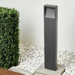 Leya Außen Garten Leuchte H65 Graphite - Lucande -Lucande 42510965032343