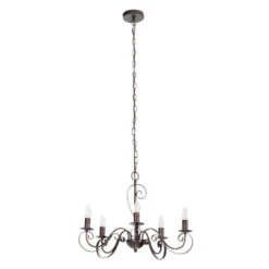 Caleb Kronleuchter Ø60 Rust - Lucande