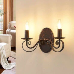 Caleb Wandleuchte Rust - Lucande -Lucande 42510965098543