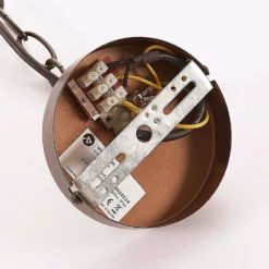 Caleb Kronleuchter Ø71 Rust - Lucande -Lucande 42510965098788