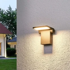 Marius LED Außen Wandleuchte Graphite - Lucande -Lucande 4251096511680 5