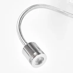 Rebekka Wandleuchte Black/Chrome - Lucande -Lucande 42510965132196