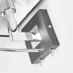 Rebekka Wandleuchte Black/Chrome - Lucande -Lucande 42510965132197