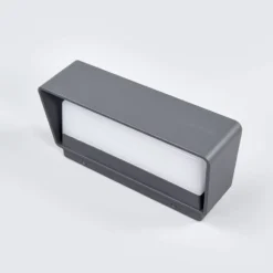 Logan Außen Wandleuchte Antracite/White - Lucande -Lucande 42510965276124