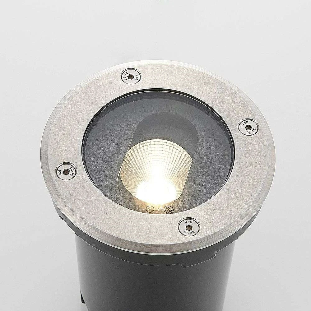 Doris Außen Erd Spot Steel - Lucande 6 Doris Außen Erd Spot Steel - Lucande – Bild 6
