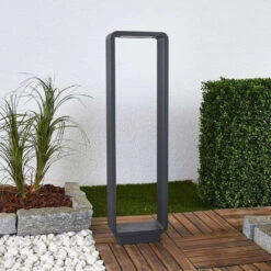 Ninon Außen Garten Leuchte IP54 Graphite - Lucande -Lucande 42510965387559