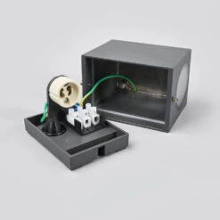 Xava Außen Wandleuchte IP65 Graphite - Lucande -Lucande 42510965388475