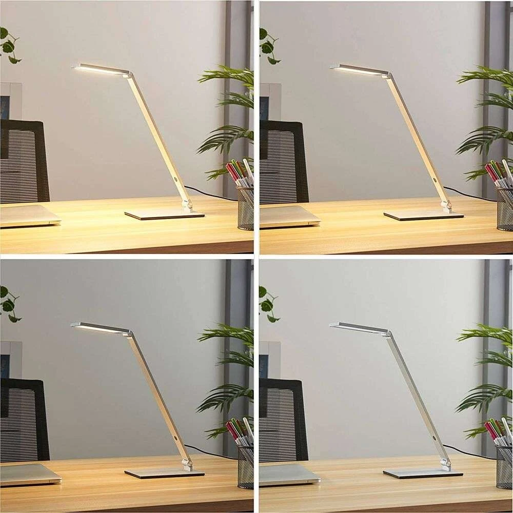 Resi LED Tischleuchte Dim. Alu - Lucande 3 Resi LED Tischleuchte Dim. Alu - Lucande – Bild 3