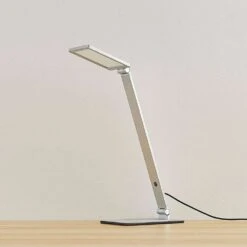 Resi LED Tischleuchte Dim. Alu - Lucande 14 Resi LED Tischleuchte Dim. Alu - Lucande -Lucande 4251096542028 7