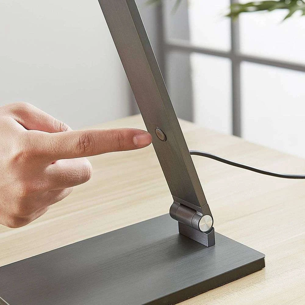 Mion LED Tischleuchte Dim. Blue Grey - Lucande 5 Mion LED Tischleuchte Dim. Blue Grey - Lucande – Bild 5