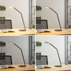 Mion Tischleuchte Blue Grey - Lucande -Lucande 42510965420593