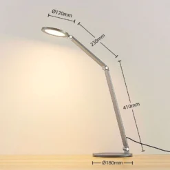 Mion Tischleuchte Blue Grey - Lucande -Lucande 42510965420594