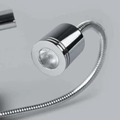 Jettka Wandleuchte White/Chrome - Lucande -Lucande 42510965483417