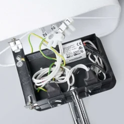 Jettka Wandleuchte White/Chrome - Lucande -Lucande 42510965483419