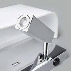 Virve Wandleuchte White/Chrome - Lucande -Lucande 42510965484197