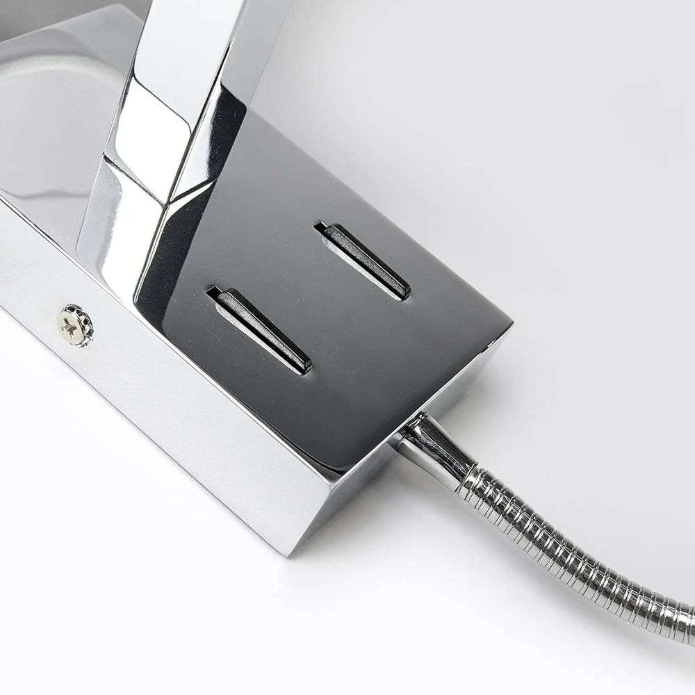 Taron Wandleuchte White/Chrome - Lucande 7 Taron Wandleuchte White/Chrome - Lucande – Bild 7