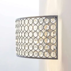 Alizee Wandleuchte Chrome/Clear - Lucande -Lucande 42510965486867