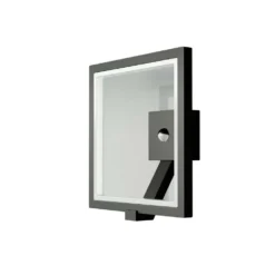 Square LED Außen Wandleuchte W/Sensor Graphite - Lucande