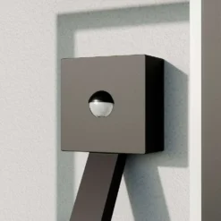Square LED Außen Wandleuchte W/Sensor Graphite - Lucande -Lucande 4251096550399 5