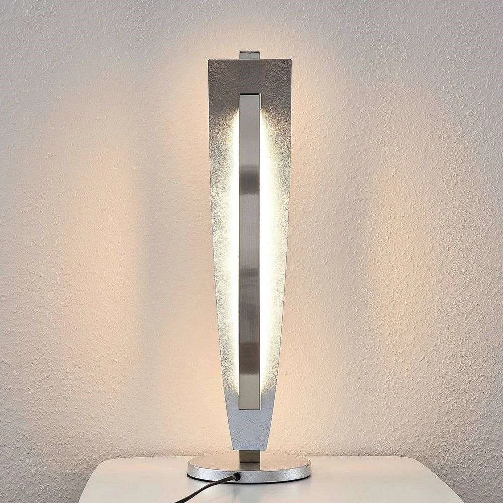 Marija Tischleuchte Silver - Lucande 5 Marija Tischleuchte Silver - Lucande – Bild 5