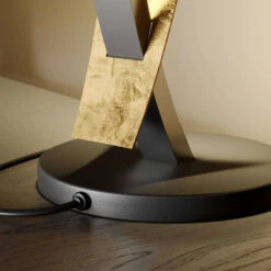 Marija Tischleuchte Black/Gold - Lucande -Lucande 42510965537107