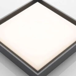 Birta LED Square Außen Deckenleuchte 34x34 Dark Grey - Lucande -Lucande 4251096556094 6
