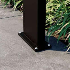 Silvan LED Solcelle Garten Leuchte H100 W/Sensor Graphite - Lucande -Lucande 4251096556780 4