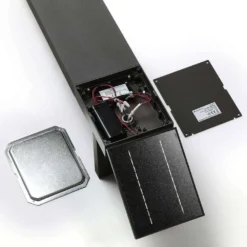 Silvan LED Solcelle Garten Leuchte H100 W/Sensor Graphite - Lucande -Lucande 4251096556780 7