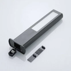 Mhairi Außen Garten Leuchte H50 Anthracite/White - Lucande -Lucande 42510965569199