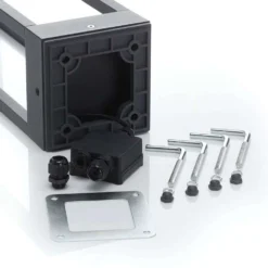 Carlota Außen Garten Leuchte H65 Dark Grey - Lucande -Lucande 42510965585794