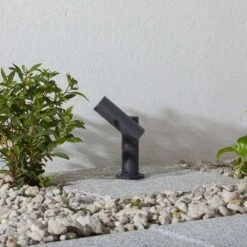 Narea LED Garten Leuchte H14 Dark Grey - Lucande -Lucande 4251096558586 3