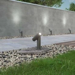 Narea LED Garten Leuchte H14 Dark Grey - Lucande -Lucande 4251096558586 5