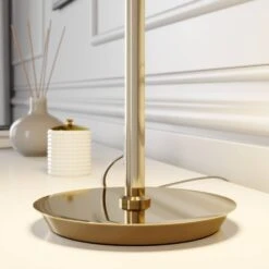 Pordis Tischleuchte Brass/Black - Lucande -Lucande 4251096563443 5