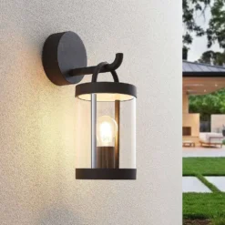 Cassian Außen Wandleuchte IP54 Dark Grey - Lucande 12 Cassian Außen Wandleuchte IP54 Dark Grey - Lucande -Lucande 42510965652183 1