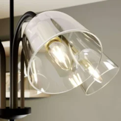 Anjita 5 Pendelleuchte Black/Brass - Lucande -Lucande 4251096579420 8