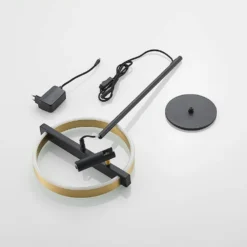 Matwei LED Ring Tischleuchte Brass - Lucande -Lucande 4251096580334 8