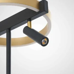 Matwei LED Ring Tischleuchte Brass - Lucande -Lucande 4251096580334 9