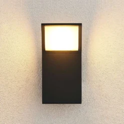 Tinna LED Außen Wandleuchte Anthracite - Lucande -Lucande 4251096582413 5