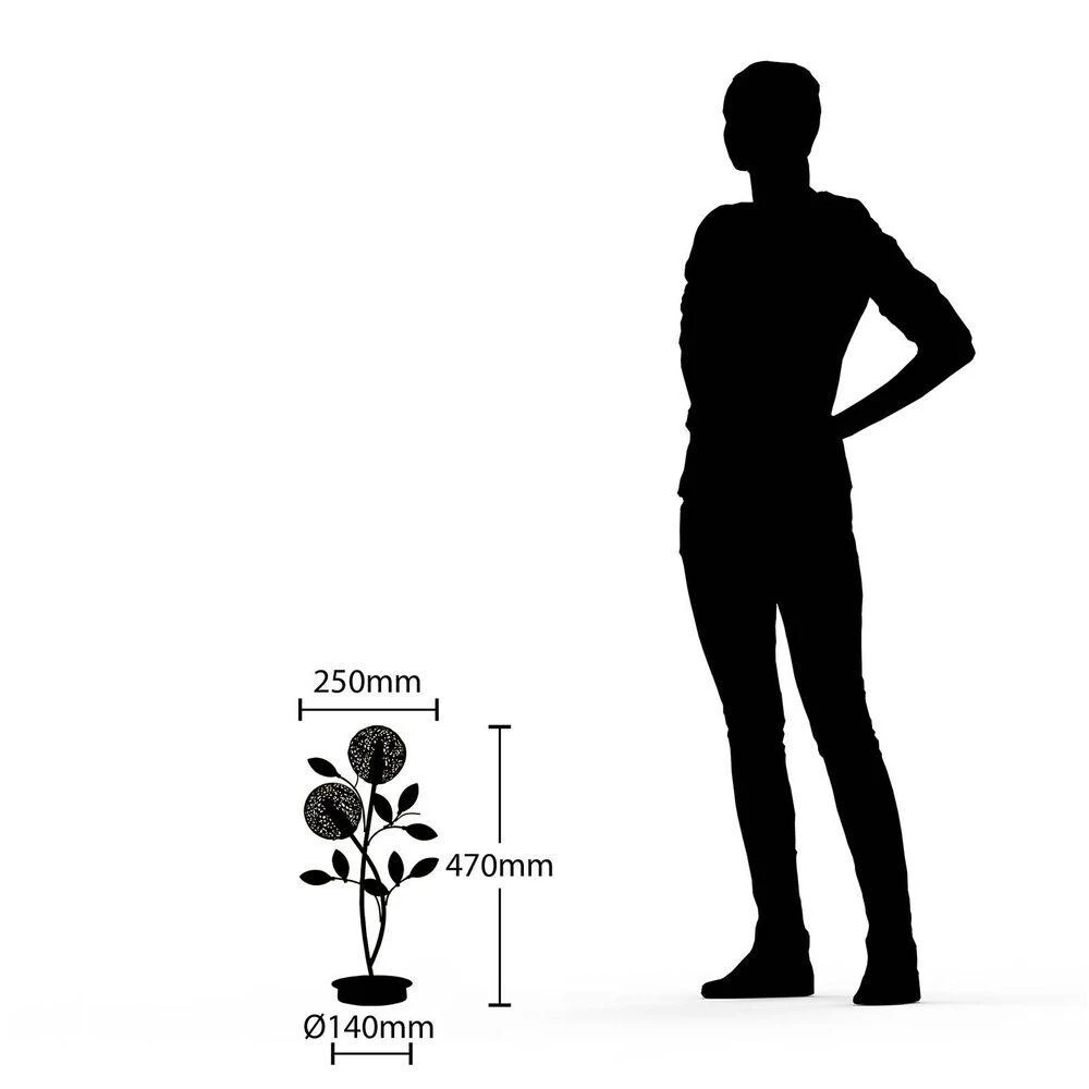 Evory 2 Tischleuchte Gold - Lucande 3 Evory 2 Tischleuchte Gold - Lucande – Bild 3