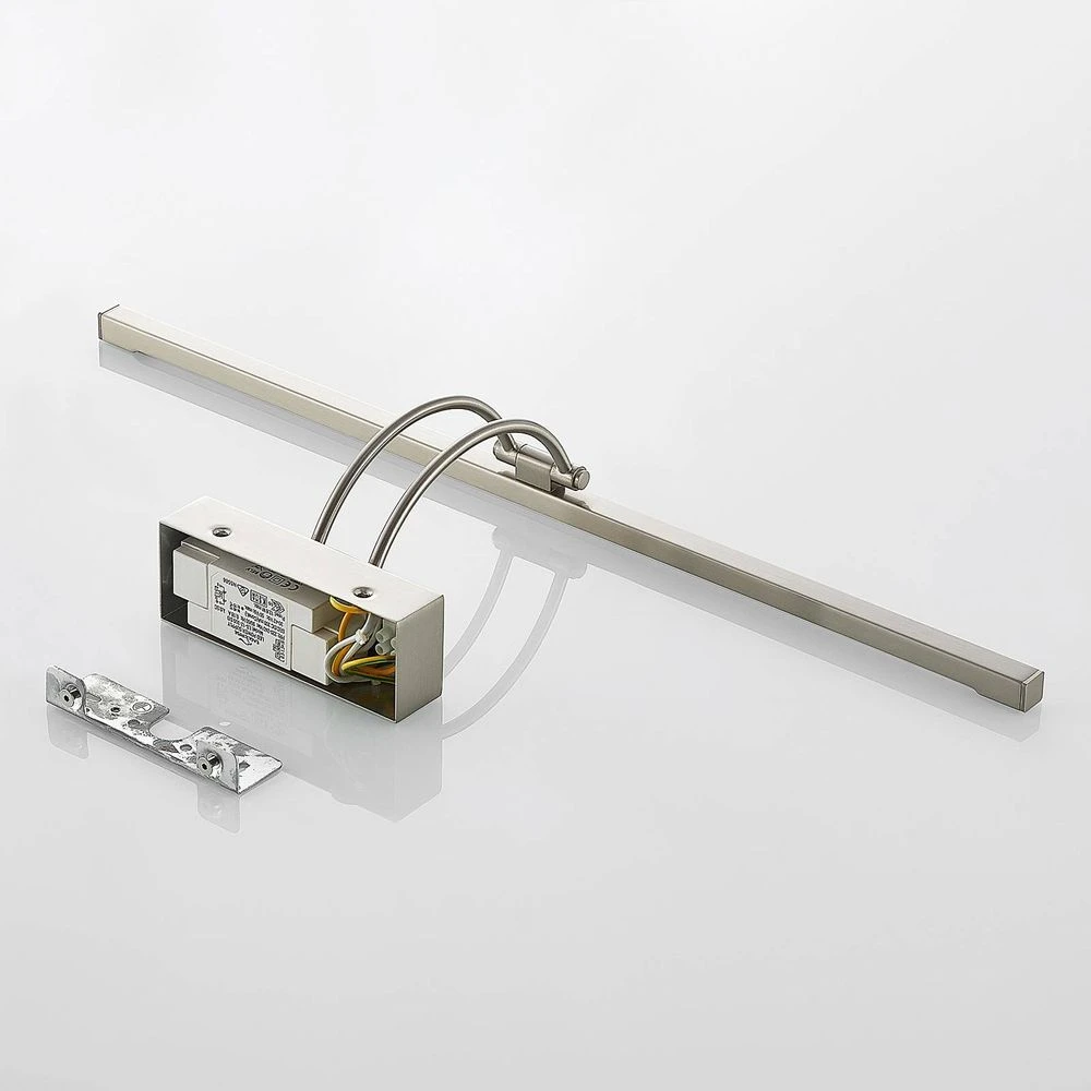 Felena LED Wandleuchte Satin Nickel - Lucande 7 Felena LED Wandleuchte Satin Nickel - Lucande – Bild 7