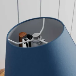 Jinda Wandleuchte Blue/Oak - Lucande -Lucande 4251096593358 5