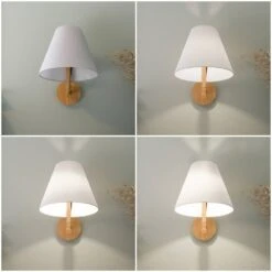 Jinda Wandleuchte White/Oak - Lucande 11 Jinda Wandleuchte White/Oak - Lucande -Lucande 4251096593372 5