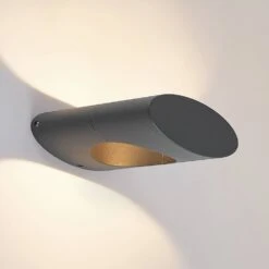 Forama LED Außen Wandleuchte Dark Grey - Lucande -Lucande 4251096593686 4