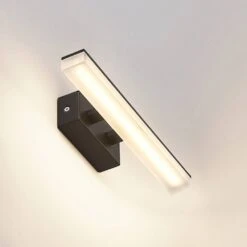 Lisana LED Wandleuchte IP44 L32 Black - Lucande -Lucande 4251096597271 6